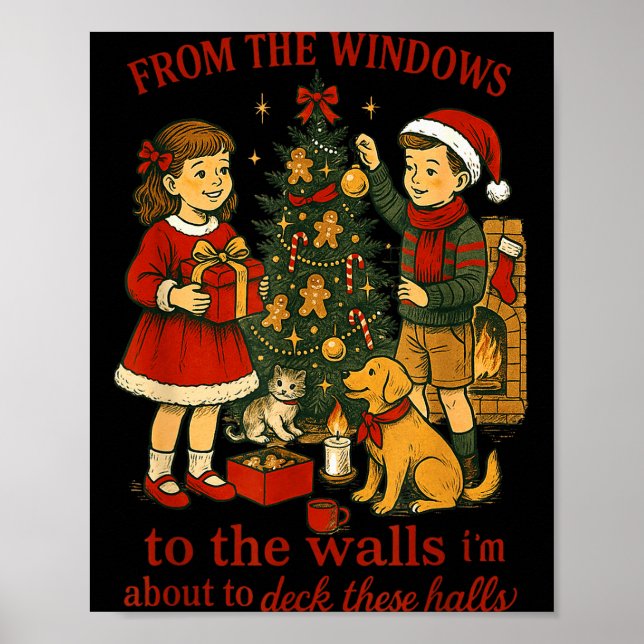 Poster From The Windows To The Walls Christmas Fun  (Devant)