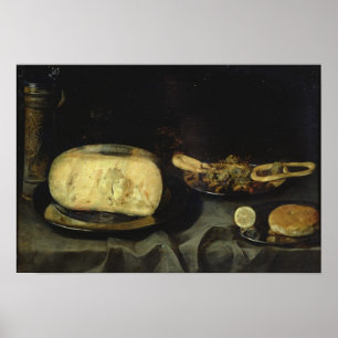 Poster Fromage et dessert sec