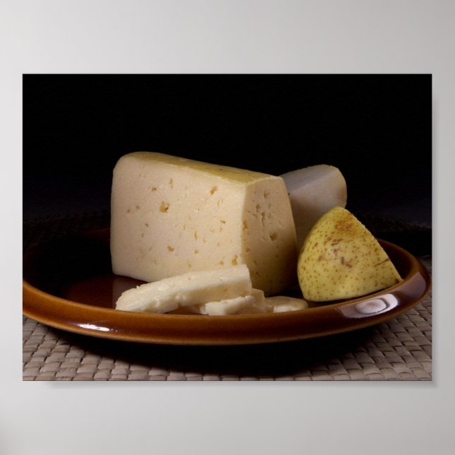 Poster Fromage Tilsit Sur Plaque La Météo De La Vie Morte (Devant)