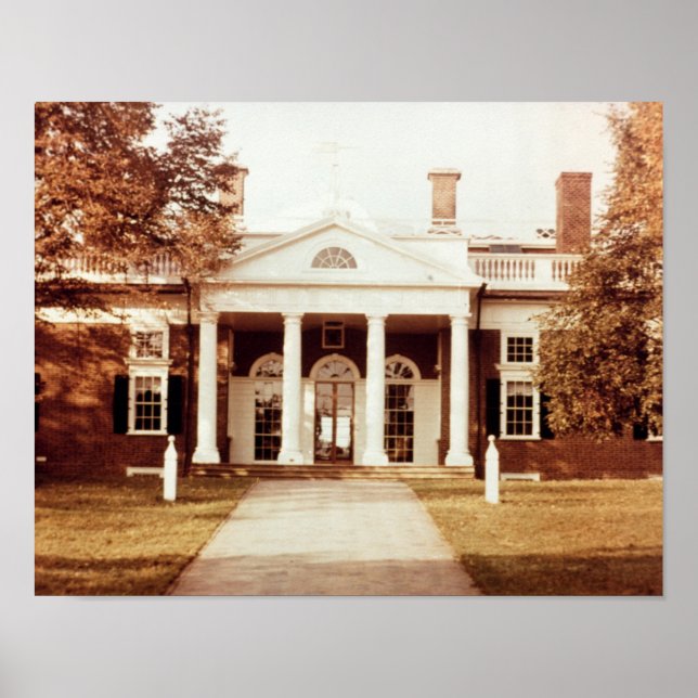 Poster Front Est de Monticello (Devant)