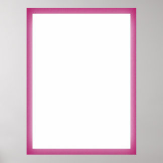 POSTER FRONTALIER ROSE FUZZY