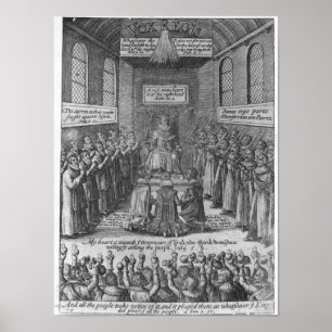 Poster Frontispice à "Vox REGIS" par Thomas Scott