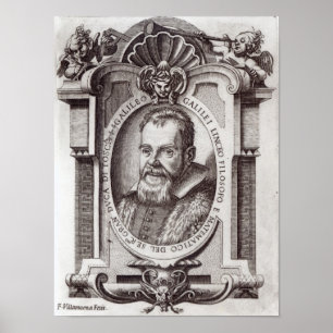 Poster Frontispiece à 'Il Saggiatore' par Galileo