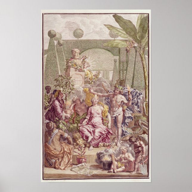 Poster Frontispiece de 'Hortus Cliffortianus' par Carl (Devant)