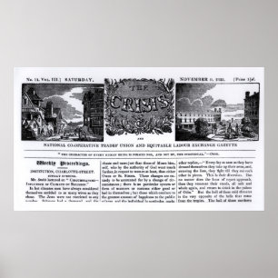 Poster Frontpage "des commerces nationaux de coopérative