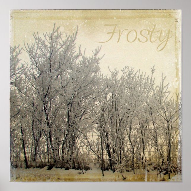 Poster Frosté (Devant)