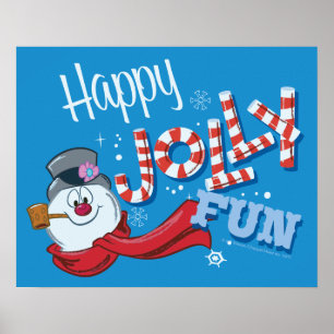 Poster Frosty the Snowman™   Joyeux Jolly Fun