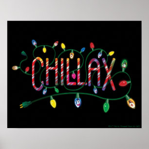 Poster Frosty the Snowman™   Lumières de vacances "Chilla