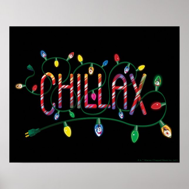 Poster Frosty the Snowman™ | Lumières de vacances "Chilla (Devant)