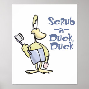 Poster frotter un canard