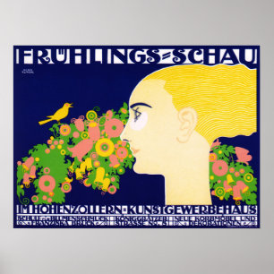 Poster FRUHLINGS SCHAU Salon des arts et de l'artisanat
