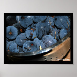 Poster Fruit de figue dans un passoire