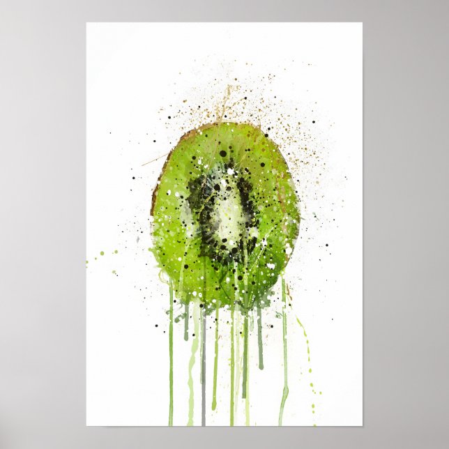 Poster Fruit de Kiwi  (Devant)