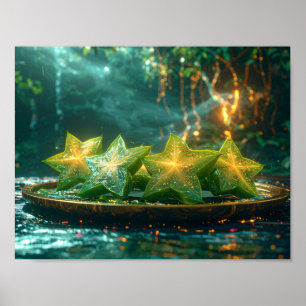 Poster Fruit étoile - Carambola