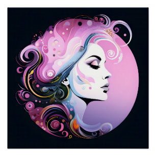 Poster "Fruit féminin" Beauté féminine