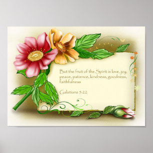 Poster Fruits de l'esprit