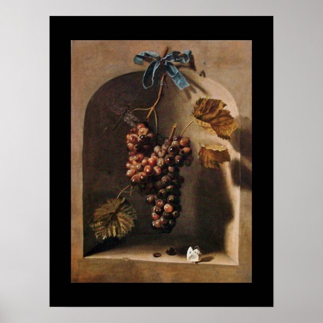 Poster FRUITS DE SAISON -PROSPÉRITÉ jaune brun noir (Devant)