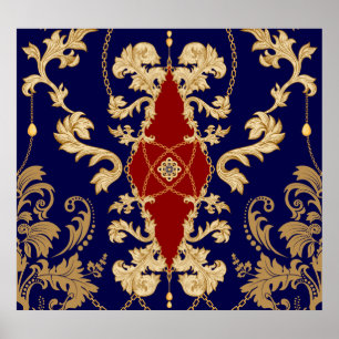 Poster Fruits épicés : Vintages sans fil