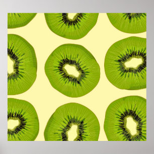 Poster Fruits tropicaux juteux : Été vibrant