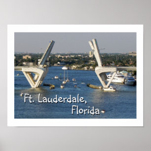 Poster Ft Lauderdale, Florida