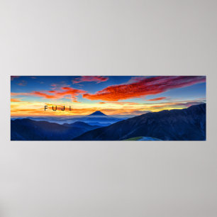 Poster Fuji - Japon