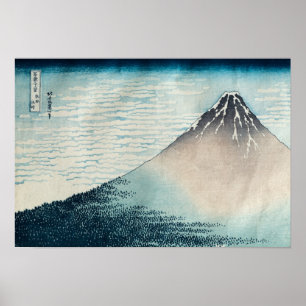 Poster Fuji par temps clair'