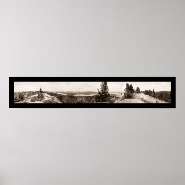 Poster Fulton Lakes NY Photo 1911 (Devant)