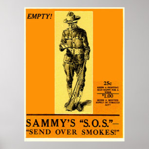 Poster Fume - la copie