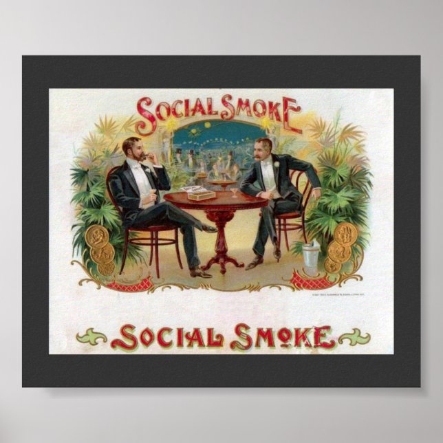 Poster Fumée sociale (Devant)