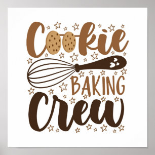 Poster Fun Cookie Baking Creative