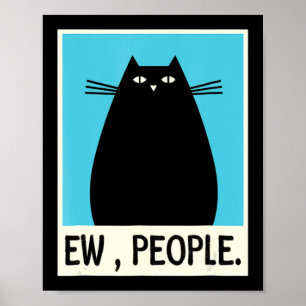 Poster Fun Ew People chat Japonais Chat Kawaii Anime