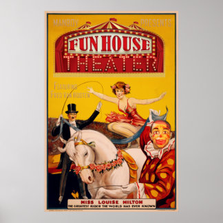 Poster Fun House Theatre