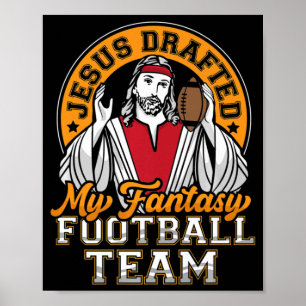 Poster Fun Imaginaire Football Jésus A Rédaction Mon Équi