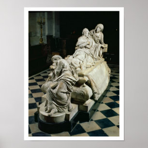 Poster Funeral monument to Armand-Jean du Plessis, Cardin