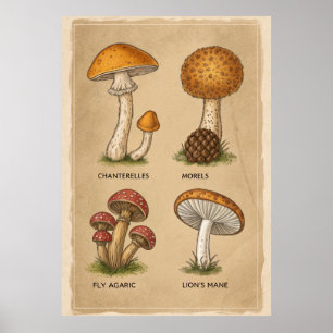 Poster Fungi Chronicles : Une étude mycologique antique
