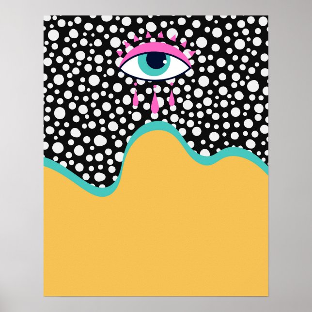 Poster funky Evil (Devant)