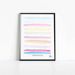 Poster Funky Finance Office Art The Bas Line Pastels