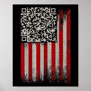 Poster Funky Qr Trumps Danser Code de danse
