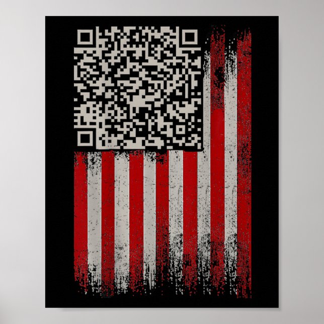 Poster Funky Qr Trumps Danser Code de danse (Devant)