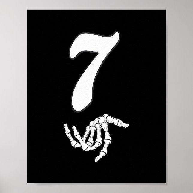 Poster Funny 67 Six Seven Meme Couple Matching Halloween  (Devant)