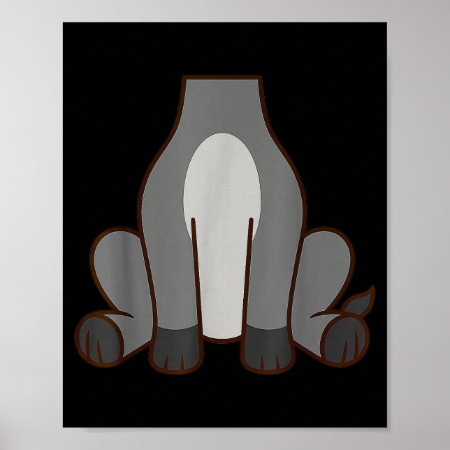 Poster Funny Adult Kids Men Women Costume  (Devant)