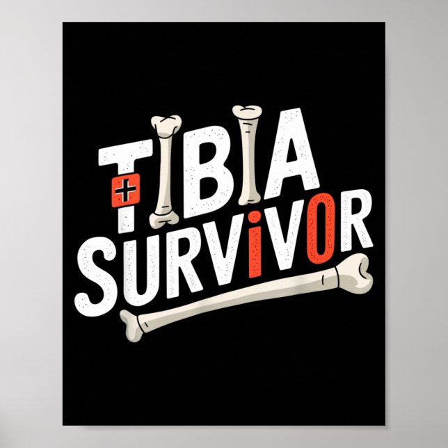 Poster Funny Anatomy Going Tibia Okay Broken Leg Gift For (Devant)