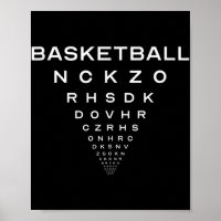 Funny Basketball Opticiens Planche de plaisanterie