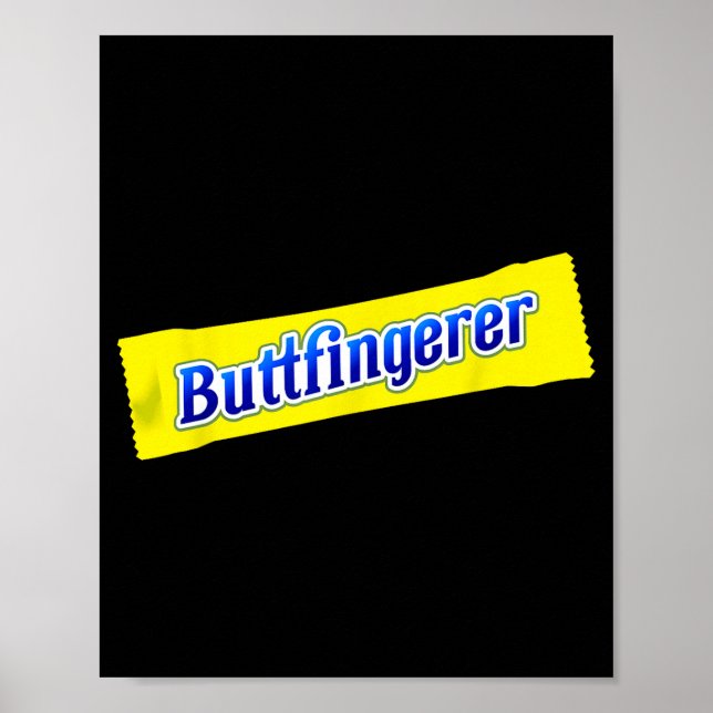Poster Funny Buttfingerer Inappropriate Offensive Adult D (Devant)