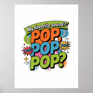 Poster Funny Chiropractor Pop Sound Cadeau