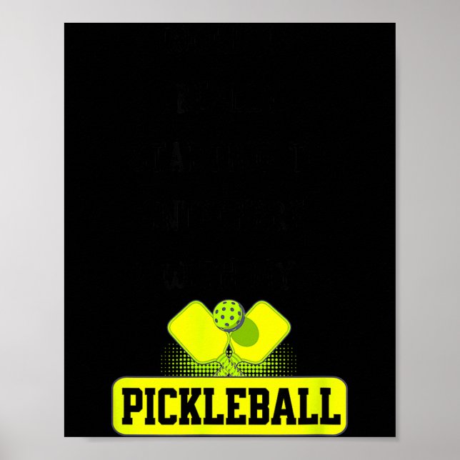 Poster Funny Ckleball Work Quote Ckleball Lover Office Jo (Devant)