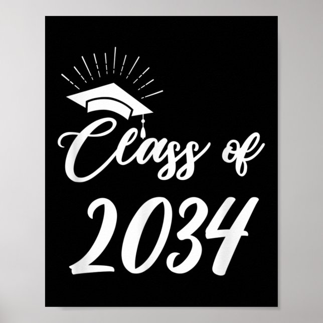 Poster Funny Cl Of 20 Grow With You 2021 2022 Graduation  (Devant)