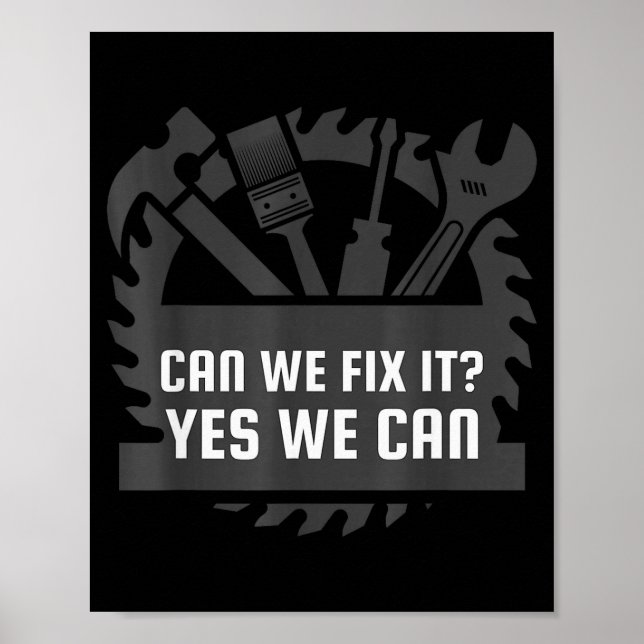 Poster Funny Construction Worker, Bob The Builder Gag Gif (Devant)