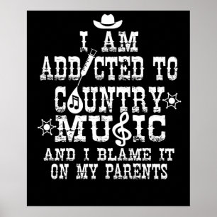 Poster Funny Country