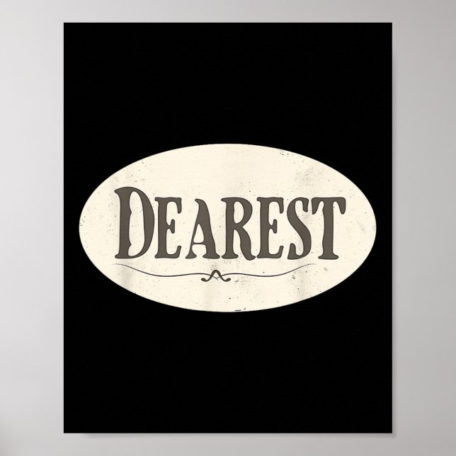 Poster Funny Dearest Costume  (Devant)